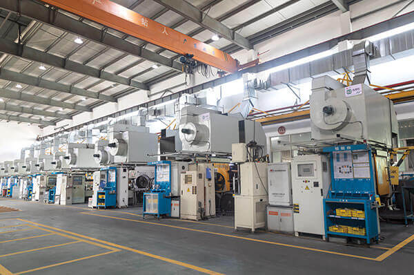 壓鑄車(chē)間一角